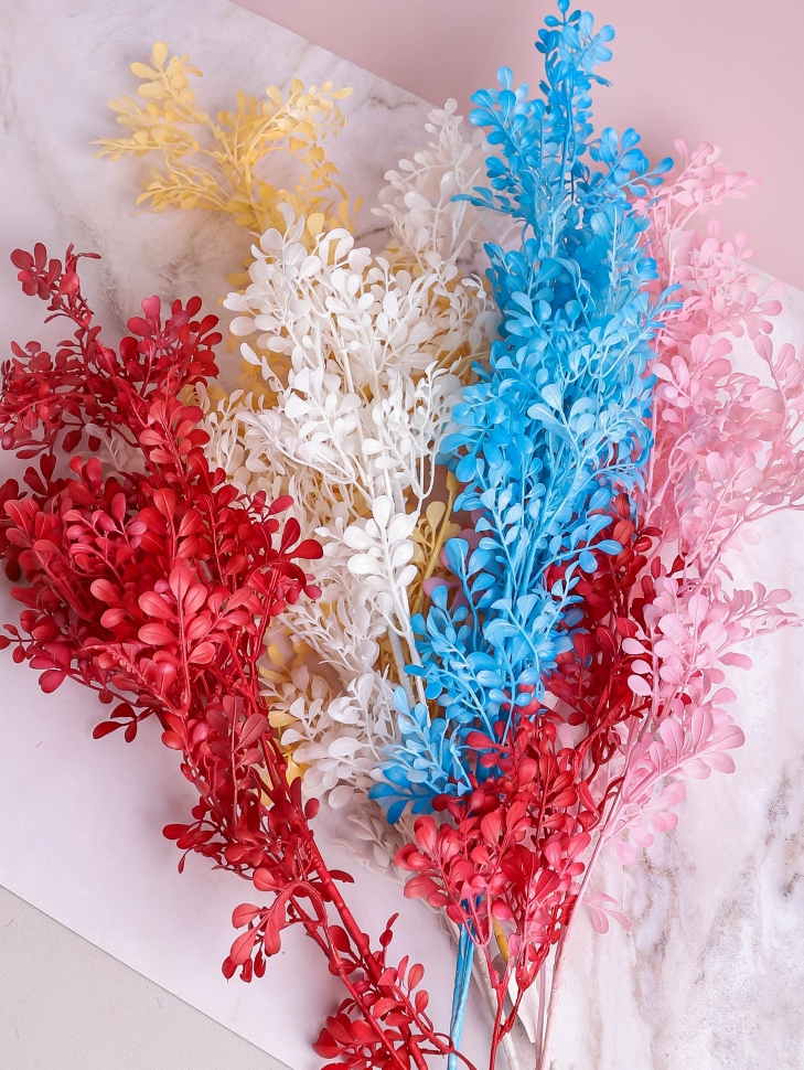 ИЦ Ветка мелкоцвет 101см 5 веток микс ИЦ Ветка мелкоцвет 101см 5 веток микс