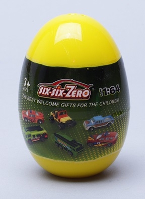 Игрушка в яйце машина 660-A212 желтый Игрушка в яйце машина 660-A212 желтый