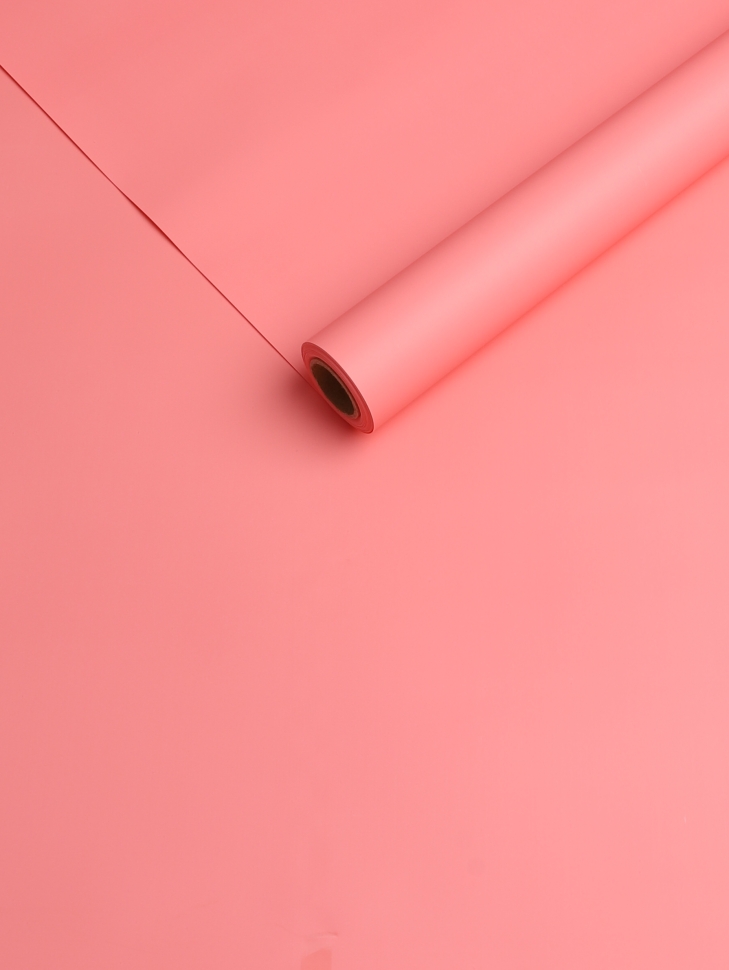 Пленка матовая 50мкм 58см х 10м Флора арбузный