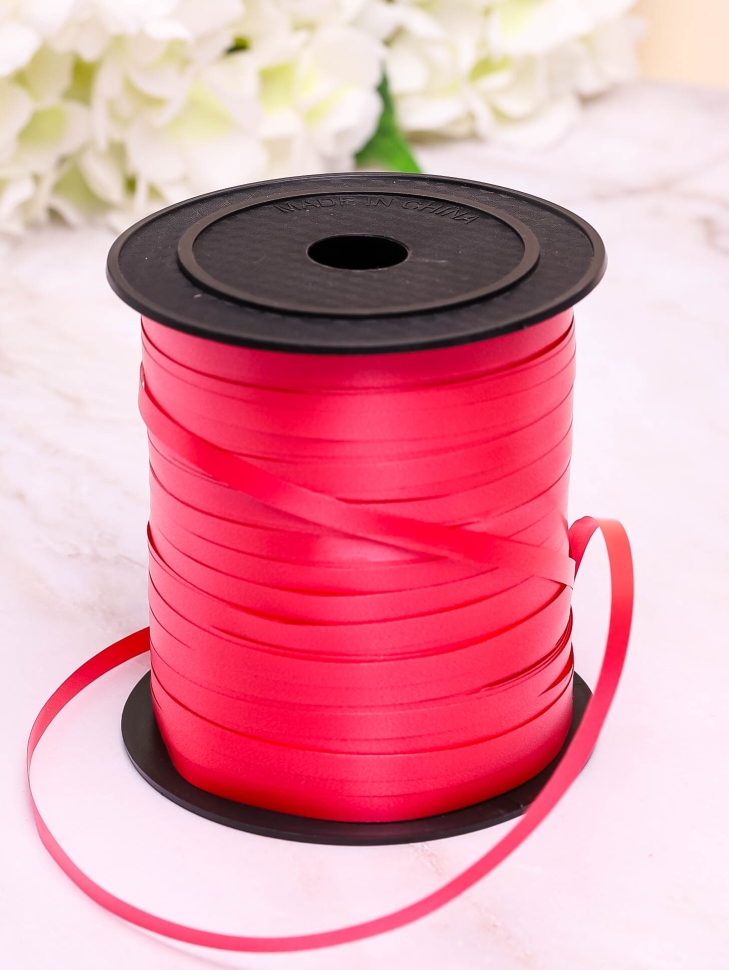 Лента простая 0,5/250 красный Лента простая 0,5/250 красный