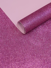 Фоамиран глиттерный 60х70см 1,8мм 1лист. сиреневый