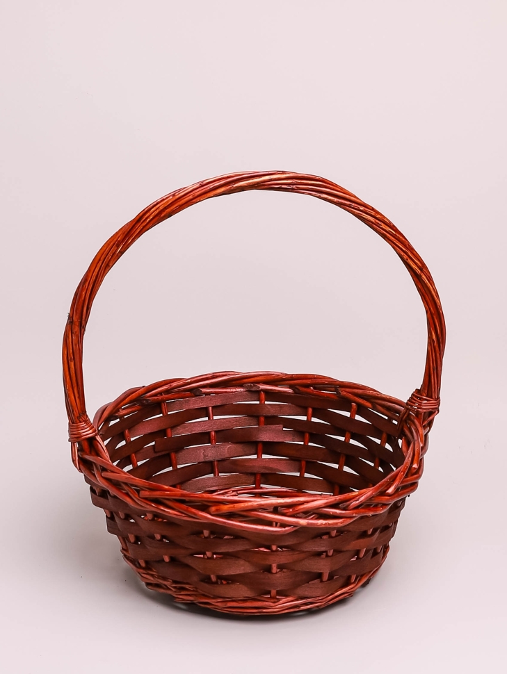 Корзина плетеная (ива) 3шт 34х34х36см M-28-25 коричневый