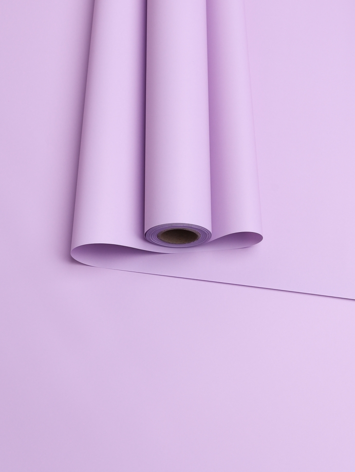 Пленка матовая 50мкм 58см х 10м Флора сиреневый Пленка матовая 50мкм 58см х 10м Флора сиреневый