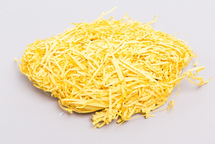 Наполнитель флористический бумажный 100г лимонный Наполнитель флористический бумажный 100г лимонный