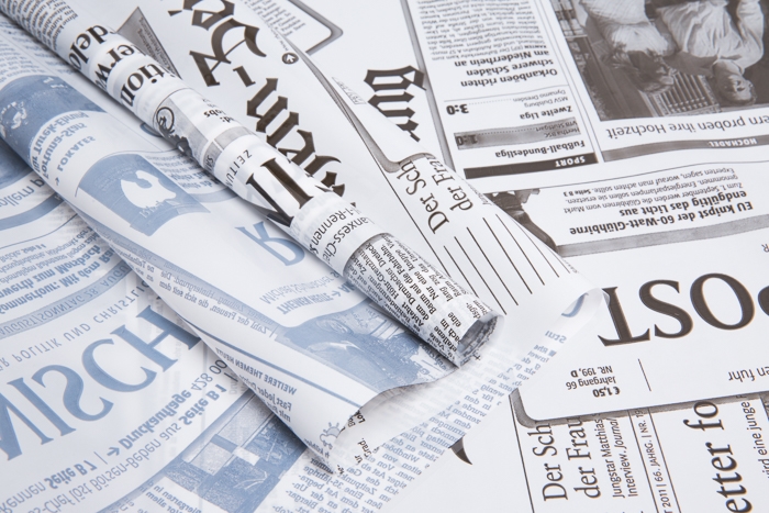 Пленка цветная Газета 70см бело-черный Пленка цветная Газета 70см бело-черный