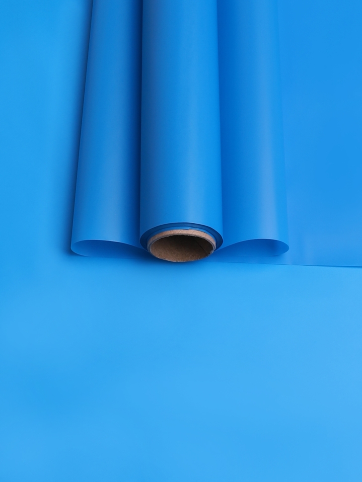 Пленка матовая 60см х 10м на втулке синий классик Пленка матовая 60см х 10м на втулке синий классик