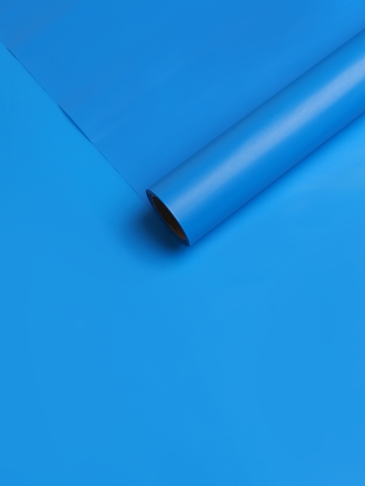 Пленка матовая 60см х 10м на втулке синий классик Пленка матовая 60см х 10м на втулке синий классик