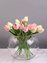 Ваза стекло Шаровая D25см К