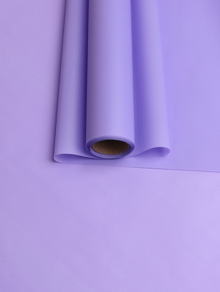 Пленка матовая 60см х 10м на втулке сиреневый классик Пленка матовая 60см х 10м на втулке сиреневый классик