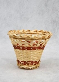 Кашпо плетеное Стаканчик D12x10/5,5см