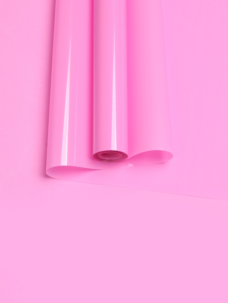 Пленка цветная Лак 70см розовая