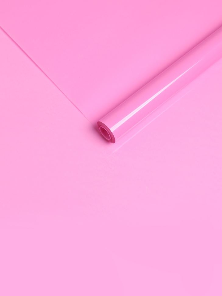 Пленка цветная Лак 70см розовая