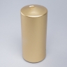 Свеча пенек d50х h120мм лак золото Свеча пенек d50х h120мм лак золото