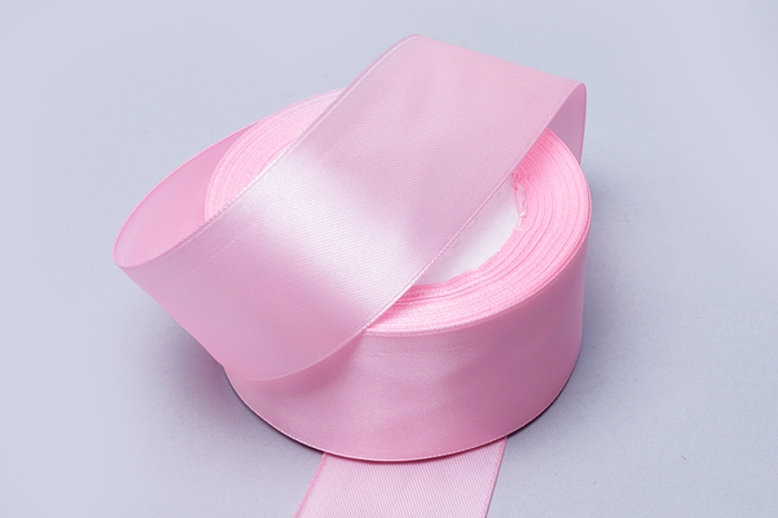 Лента атласная 40мм х 25 ярд JD розовый Лента атласная 40мм х 25 ярд JD розовый