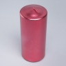 Свеча пенек d50х h120мм лак красный Свеча пенек d50х h120мм лак красный