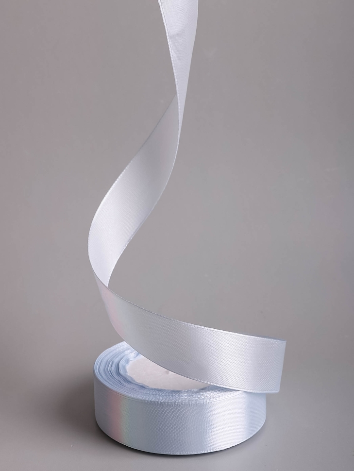 Лента атласная 25мм х 25 ярд JD аквамарин Лента атласная 25мм х 25 ярд JD аквамарин