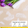 Пленка цветная 60см Перышки белый Пленка цветная 60см Перышки белый