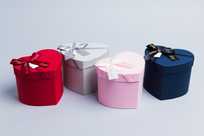 Коробка Сердце 14,5х12,5х11см 51100-004 микс Коробка Сердце 14,5х12,5х11см 51100-004 микс