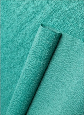 Бумага гофрированная простая, 180гр 17Е/4 морская зеленая Бумага гофрированная простая, 180гр 17Е/4 морская зеленая