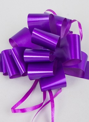Бант шар простой 50, 10шт. фиолетовый