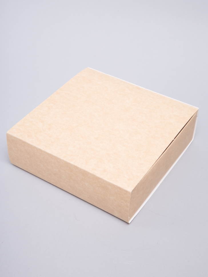 Коробка самосборная 20х20,5х3см спич. коробок крафт бьянко Коробка самосборная 20х20,5х3см спич. коробок крафт бьянко