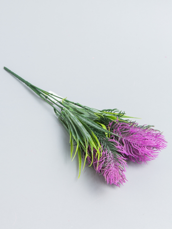 ИЦ Букет Колоски 35см 5 веток фиолетовый ИЦ Букет Колоски 35см 5 веток фиолетовый