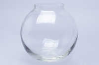 Ваза стекло Шаровая №2125 3л, D19x19см  ТОКИО-1 с кольцом