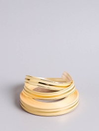 Лента золотая полоса 2/50 РД бежевая