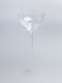Ваза стекло Мартини №1614 Маргарита на высокой ножке, D23x50см 