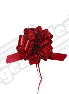 Бант шар голография 32, 10шт. красный Бант шар голография 32, 10шт. красный