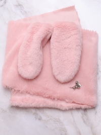 Чехол на коробку с ушками 70х20см розовый