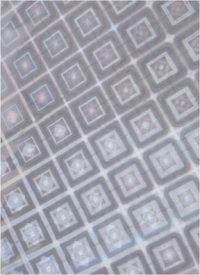 Пленка для подарков голография 70 х 8м 30мкм серебряный