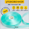 Лента простая 2/100 К бирюзовый Лента простая 2/100 К бирюзовый