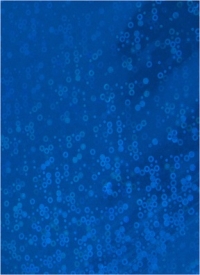 Пленка для подарков голография 70 х 8м 30мкм синий