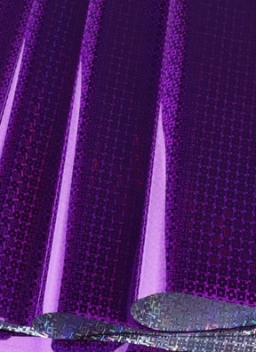 Пленка для подарков голография 70 х 8м 30мкм фиолетовый Пленка для подарков голография 70 х 8м 30мкм фиолетовый