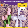 Бумага крафт 70г/м2, 70см x 10м, Пожелания фиолетовый Бумага крафт 70г/м2, 70см x 10м, Пожелания фиолетовый