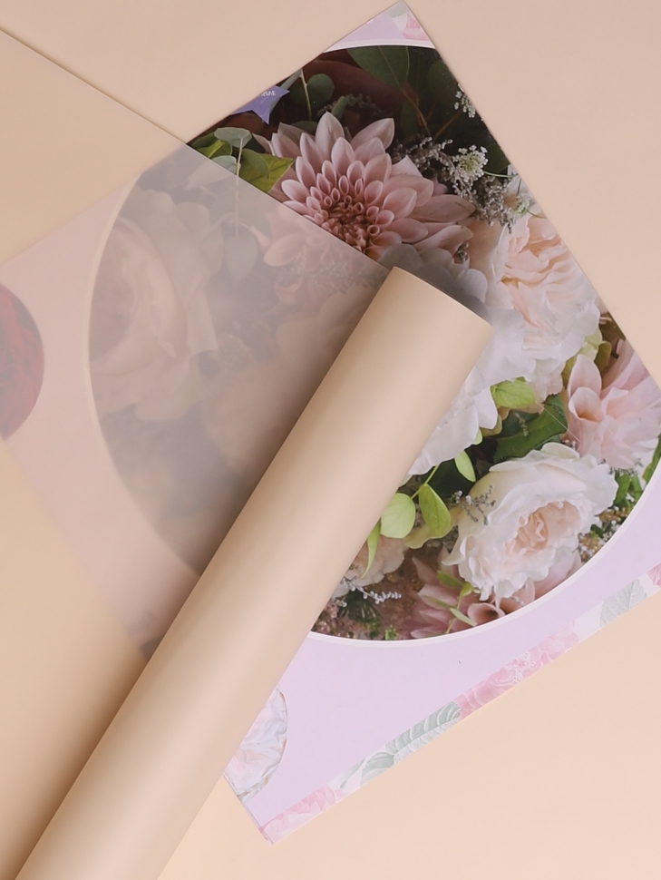 Пленка матовая 60см х 10м на втулке мокко Пленка матовая 60см х 10м на втулке мокко