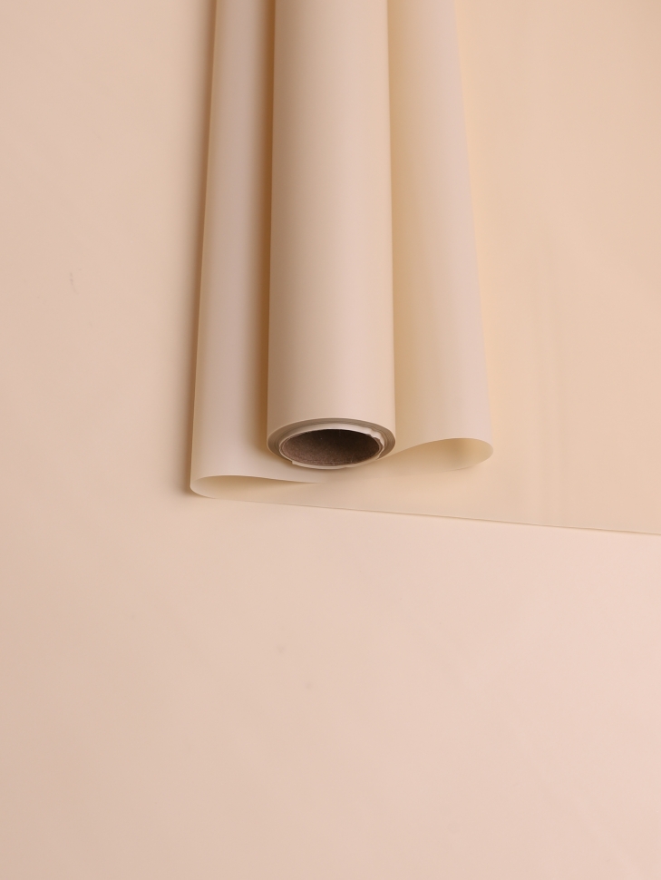 Пленка матовая 60см х 10м  на втулке мокко