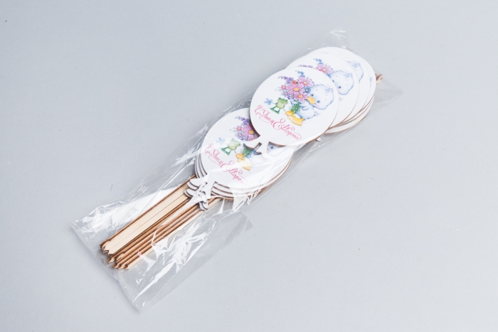 Вставка деревянная Шар 7,5х10,5см 10шт С Днем 8 Марта! Утенок Ш55 Вставка деревянная Шар 7,5х10,5см 10шт С Днем 8 Марта! Утенок Ш55