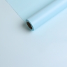 Пленка матовая 60см х 10м  на втулке голубой