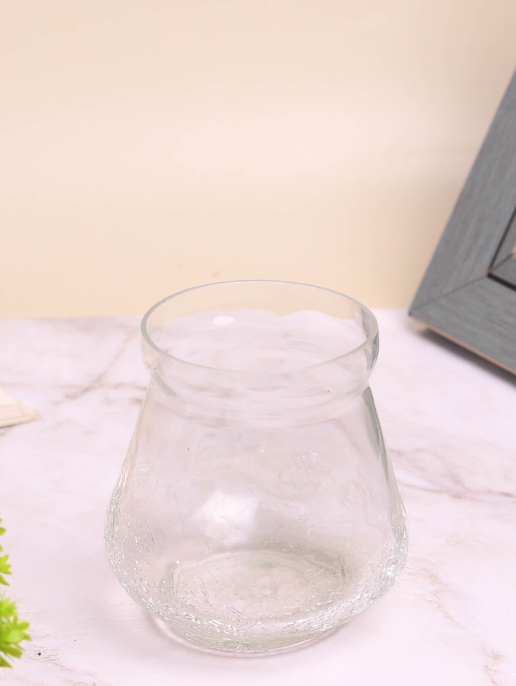 Ваза-подсвечник стекло h12 d12см К 170