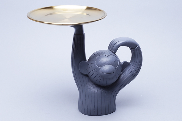 Фигурка Обезьяна 23х23см 393-6 серый Фигурка Обезьяна 23х23см 393-6 серый